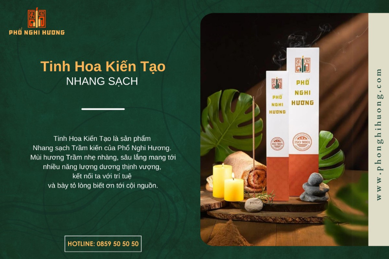 Nhang Sạch Tinh Hoa Kiến Tạo