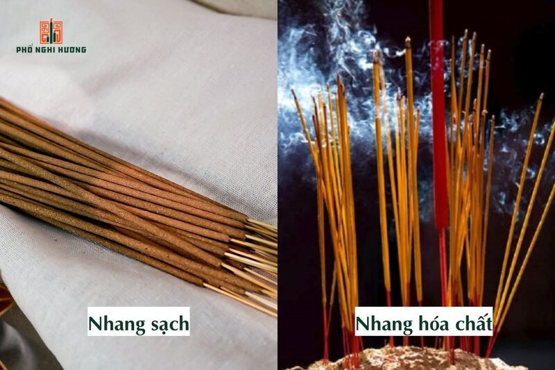 Phân Biệt Nhang Sạch đúng Cách