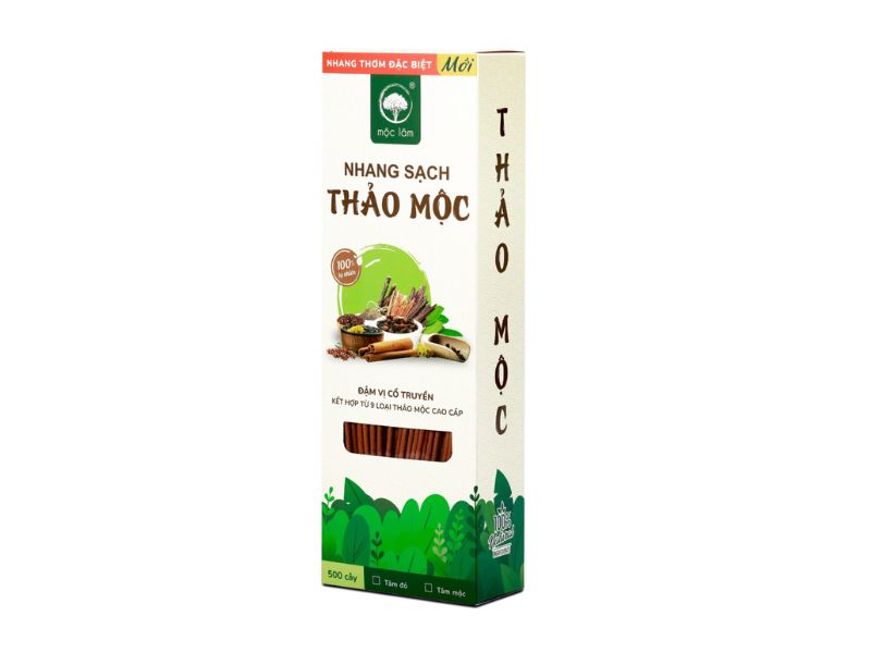 nhang sạch thảo mộc Mộc Lâm