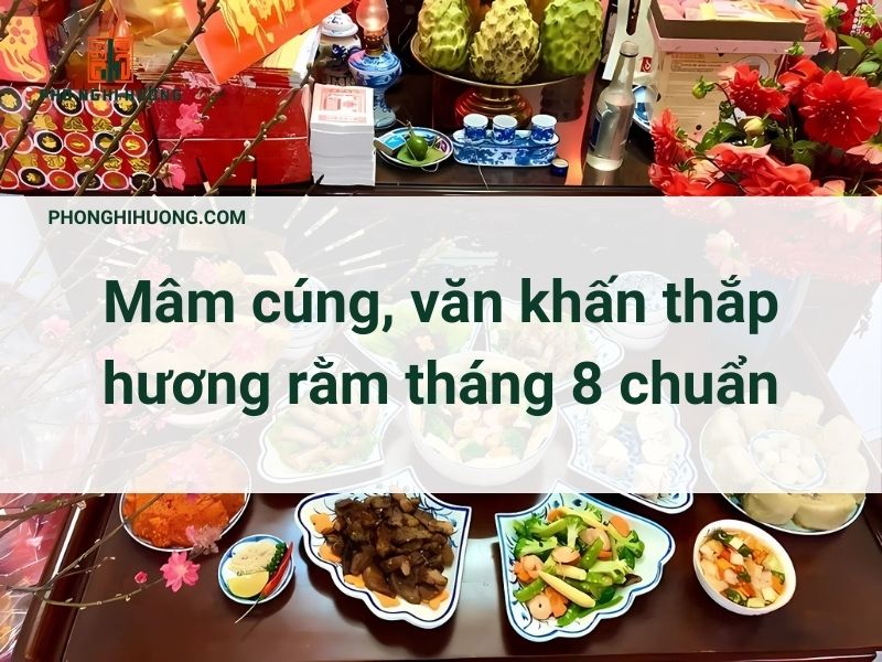 Thắp Hương Rằm Tháng 8