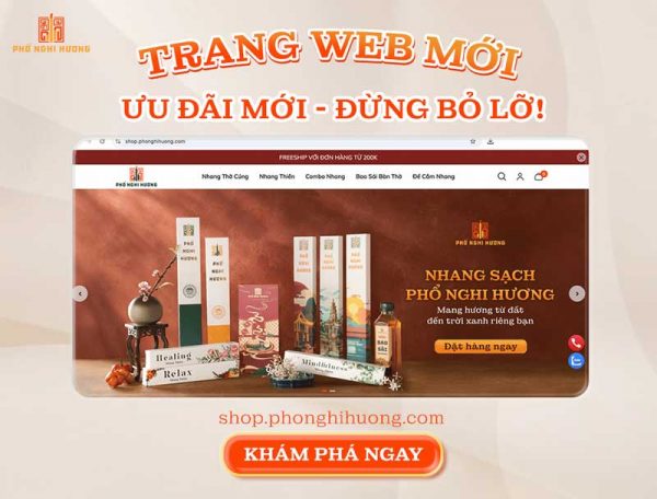 Nhang Sạch Phổ Nghi Hương